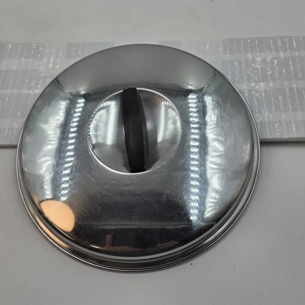 Vintage Ekco Flint Stainless Steel 4.5 QT Saucepan Replacement LID ONLY